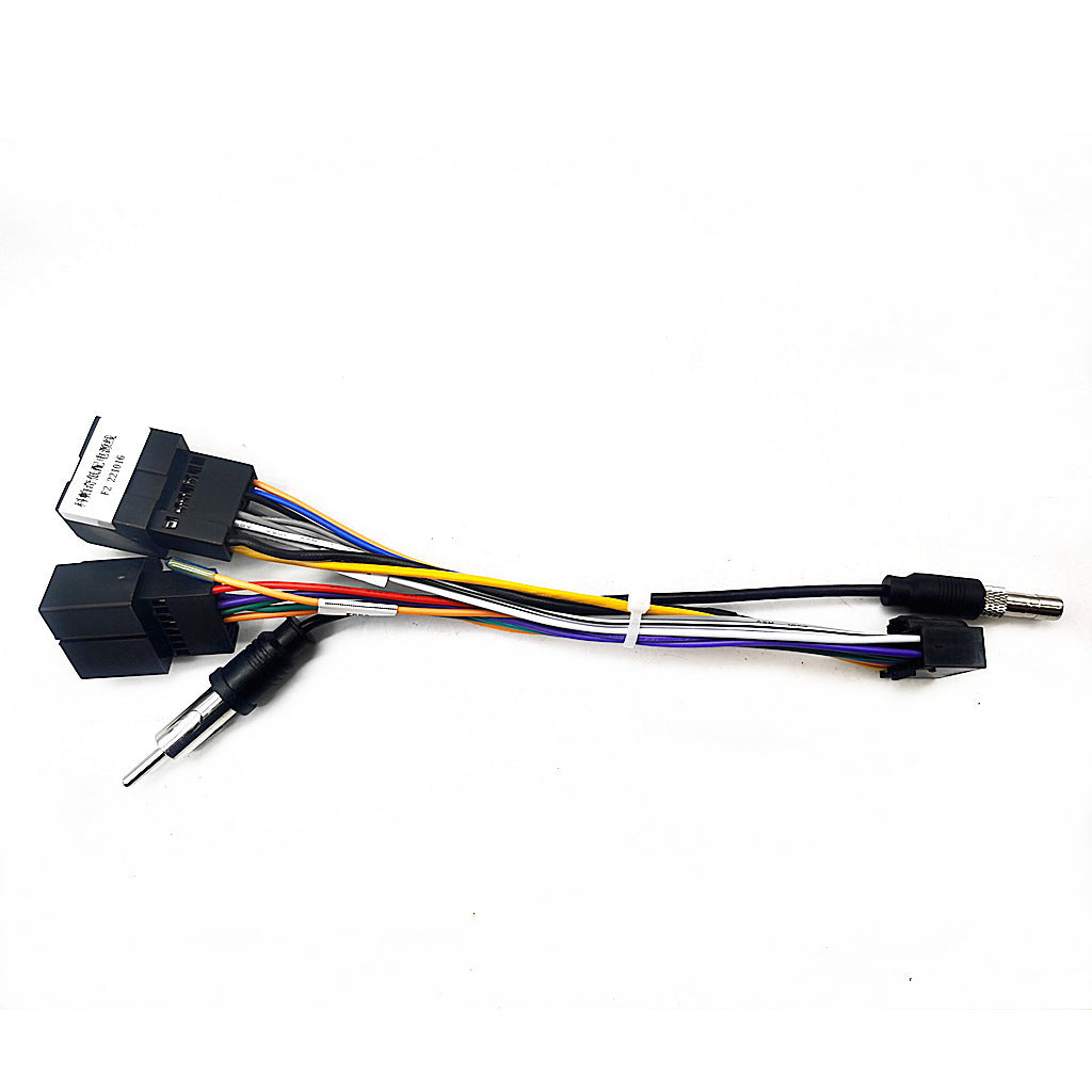 Versatile frame kit compatible with chevrolet captiva navigation panel modification frame wiring harness