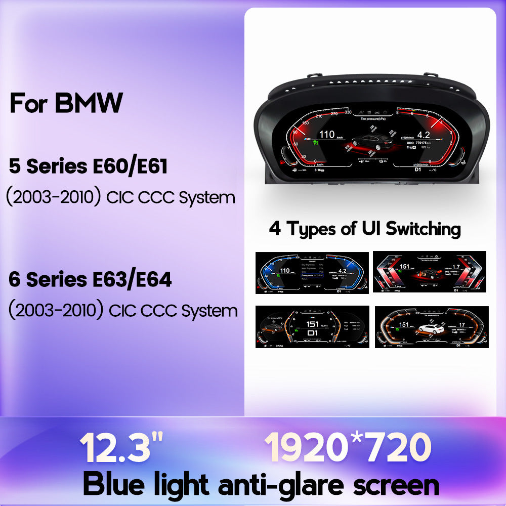 Suitable for bmw e60/e61/e63/e64 03-09 cic cccrestoration lcd instrument display