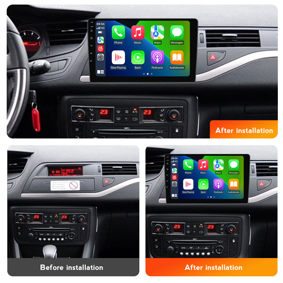 Compatible with Citroën C5 2009-2017 Android Large-Screen Central Control Navigation Radio 8+256GB