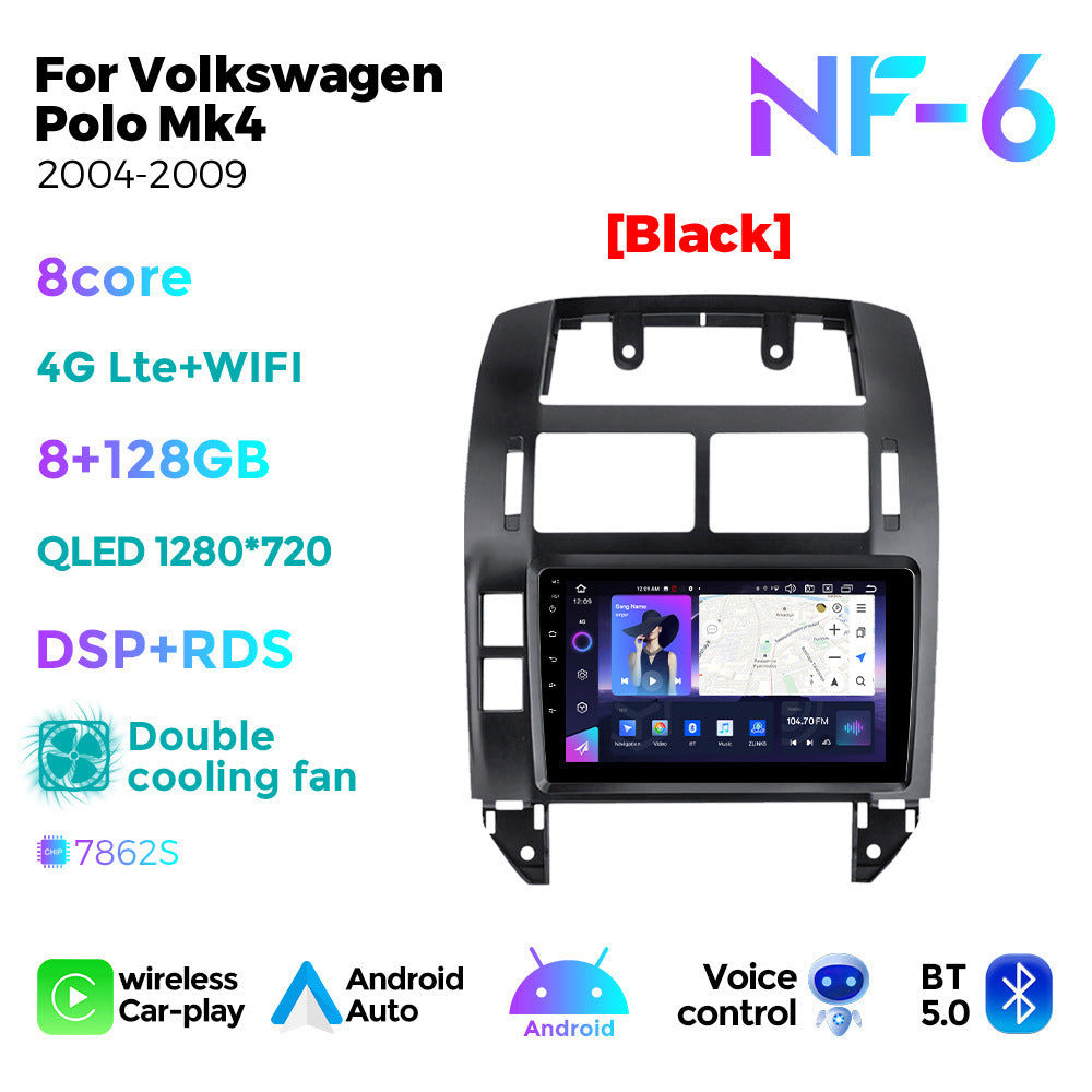 Suitable for vw polo 2004-2011 volkswagen polo large screen android smart navigator wireless carplay