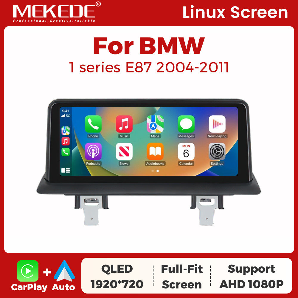Suitable for bmw 1 series e87 2004-12 linux system restoration central control large screen carplay
