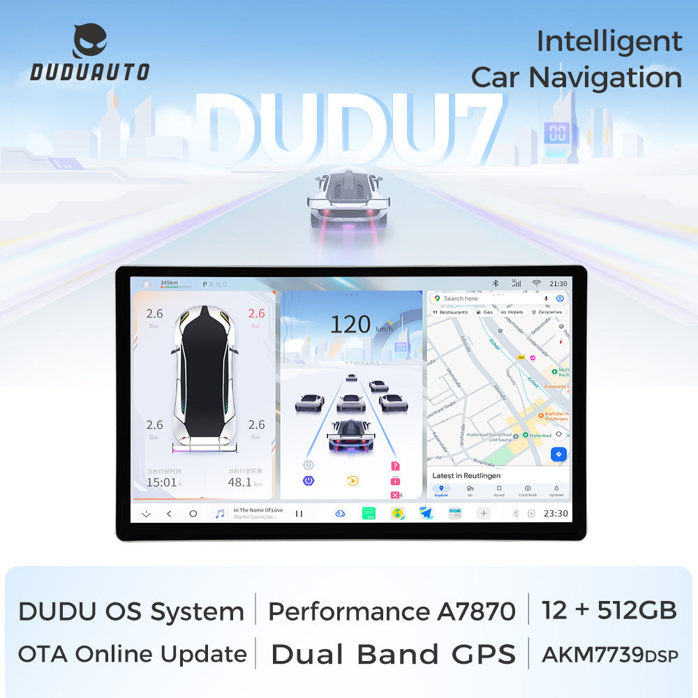 Suitable for 14.6inch duduauto series dudu7 dudu liangshan overseas version of smart android large screen navigation