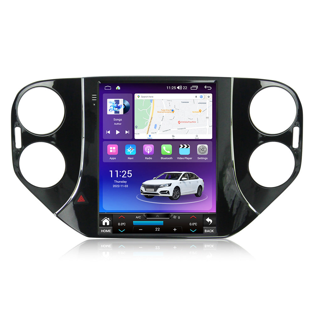 Suitable for 2010-2016 tiguan volkswagen vertical screen android navigation head unit with wireless carplay