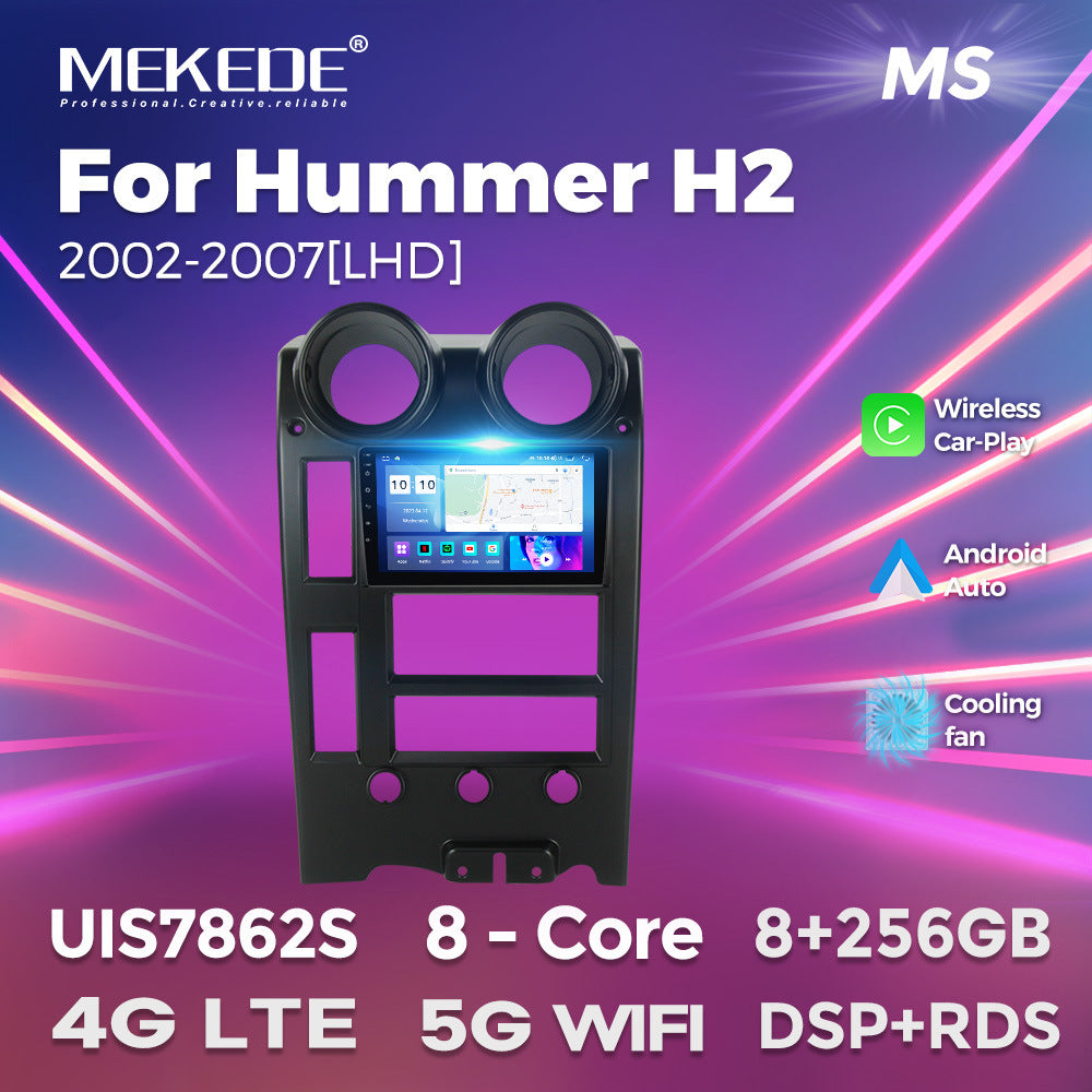 Suitable for hummer h2 2002-2007 hummer h2 smart android large screen car navigation