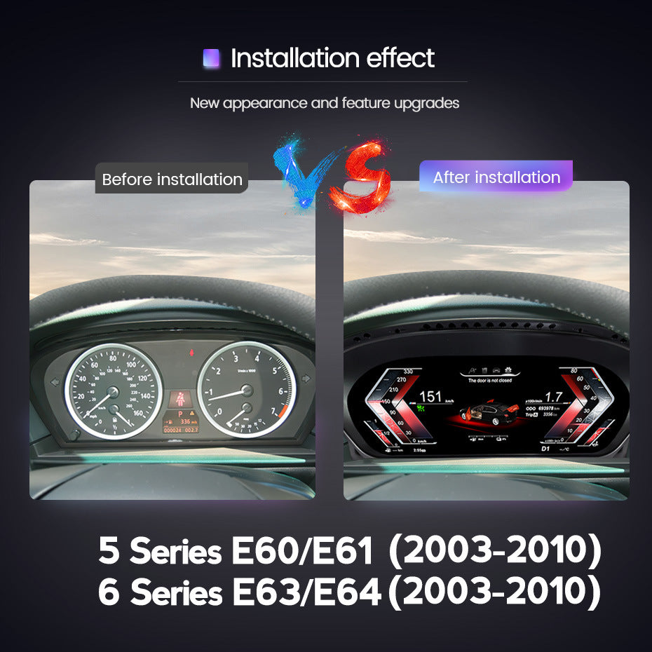 Suitable for bmw e60/e61/e63/e64 03-09 cic cccrestoration lcd instrument display