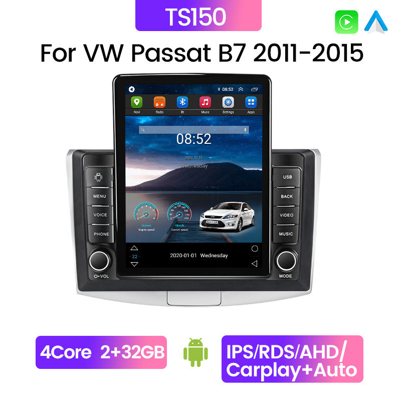Suitable for 2011-2015 vw passat b7 volkswagen magotan cc vertical screen android navigator carplay