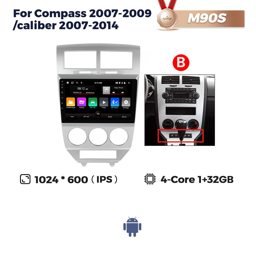 Suitable for jeep compass 07-09 dodge caliber 2007-2014 car android navigation