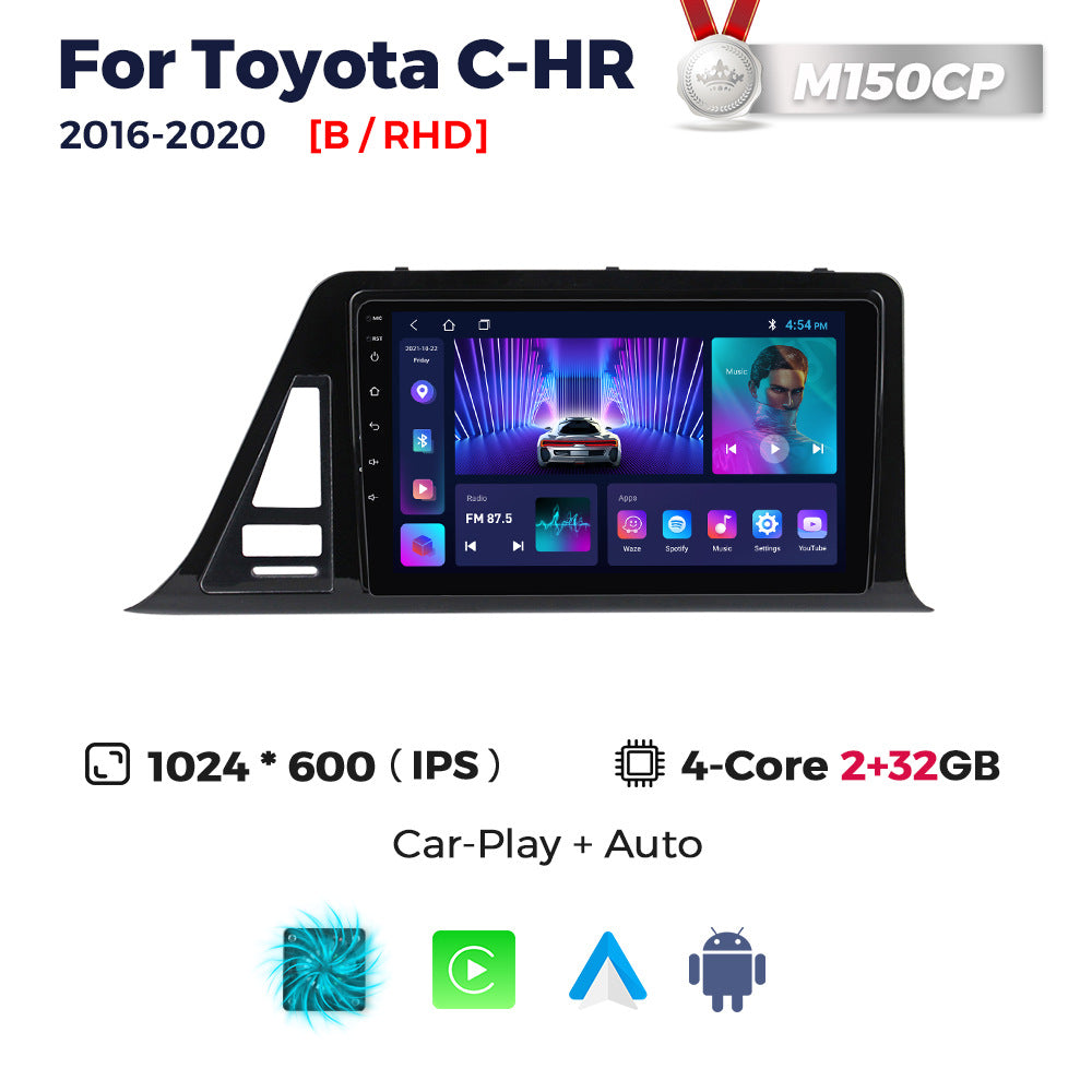 Suitable for toyota c-hr 2016-2020 toyota chr car large screen android navigation motherboard bt5.0
