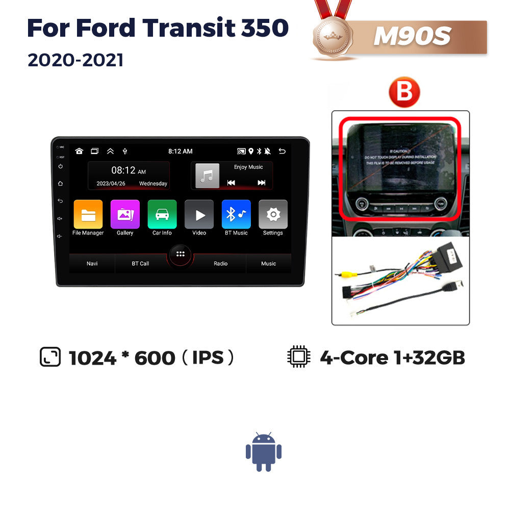 Suitable for ford transit custom 2002-2021 ford transit car android smart navigation