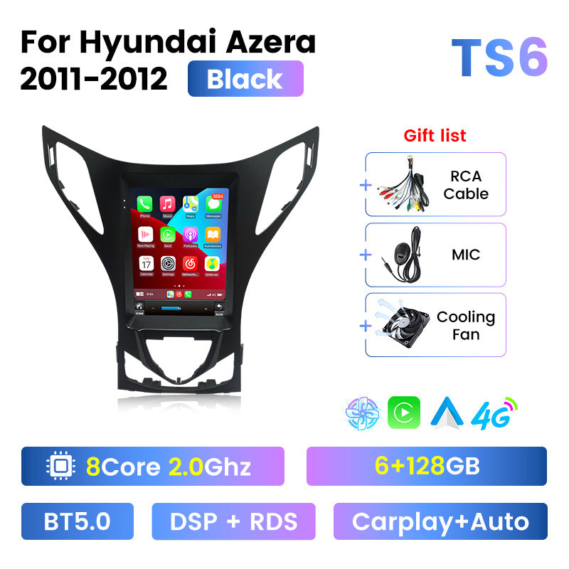 Suitable for 2011 hyundai azera vertical screen android car navigation carplay