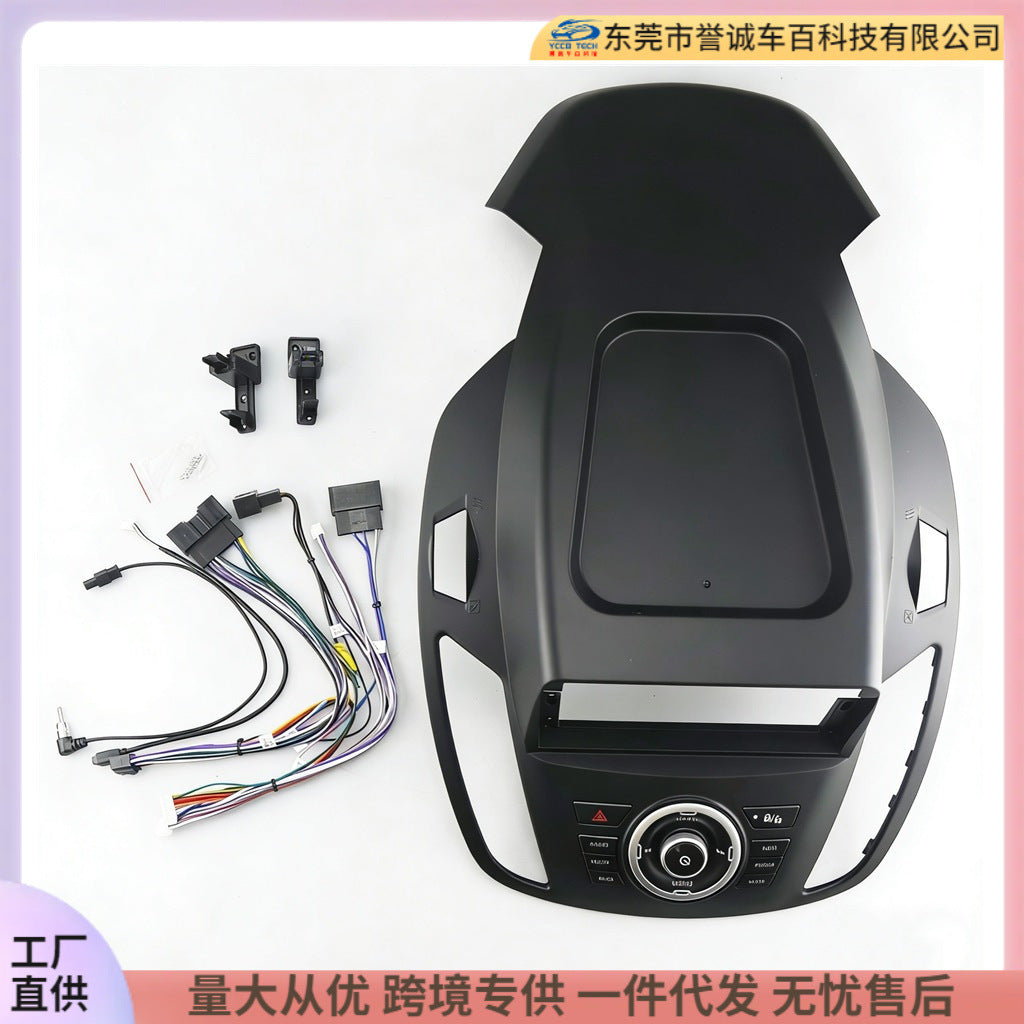 Android large screen frame suitable for ford c-max kuga ecosport ford escape audio restoration panel