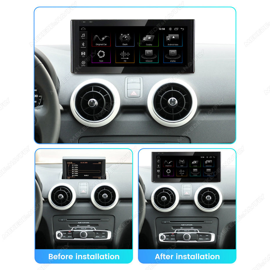 Suitable for for audi a3 2014- 2017audi a3 linux restoration large screen wireless carplay