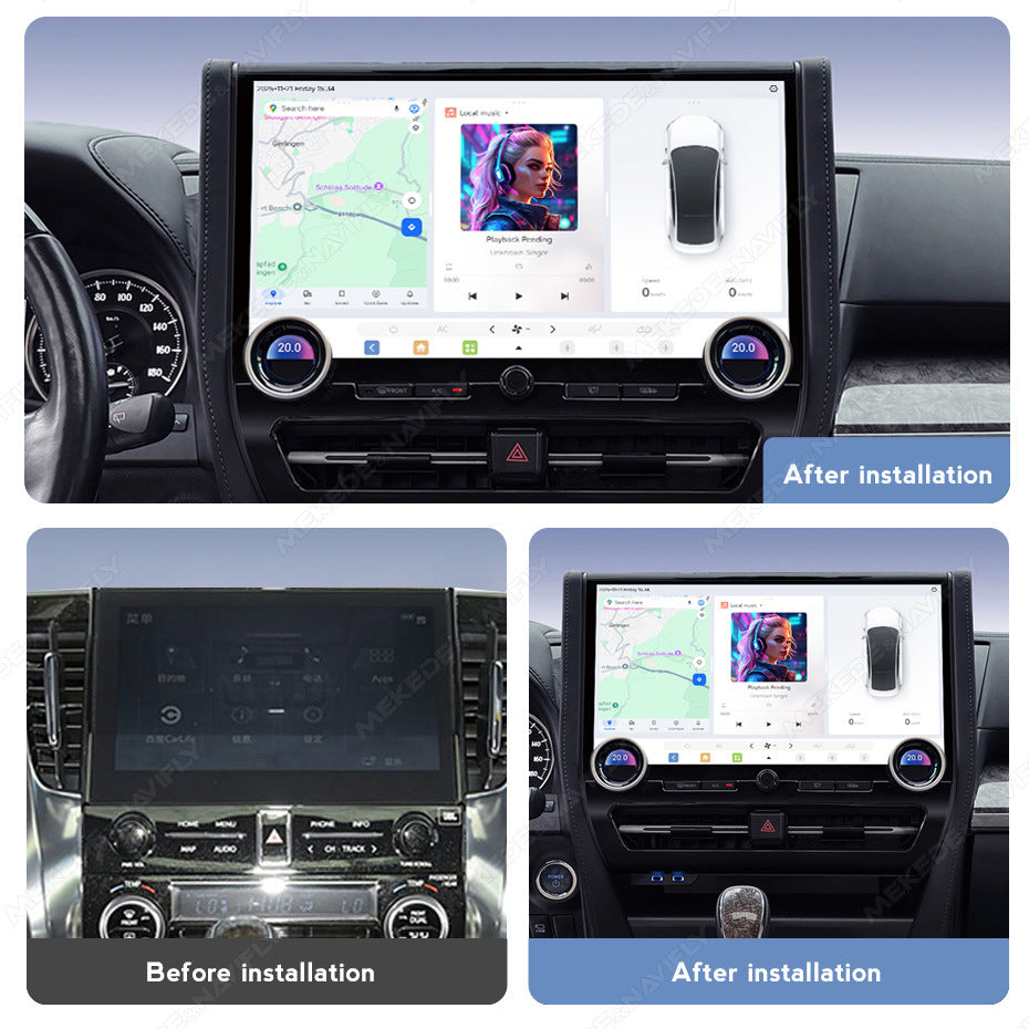 Suitable for toyota alphard 35 to 40 serie toyota alphard dudu private model navigator