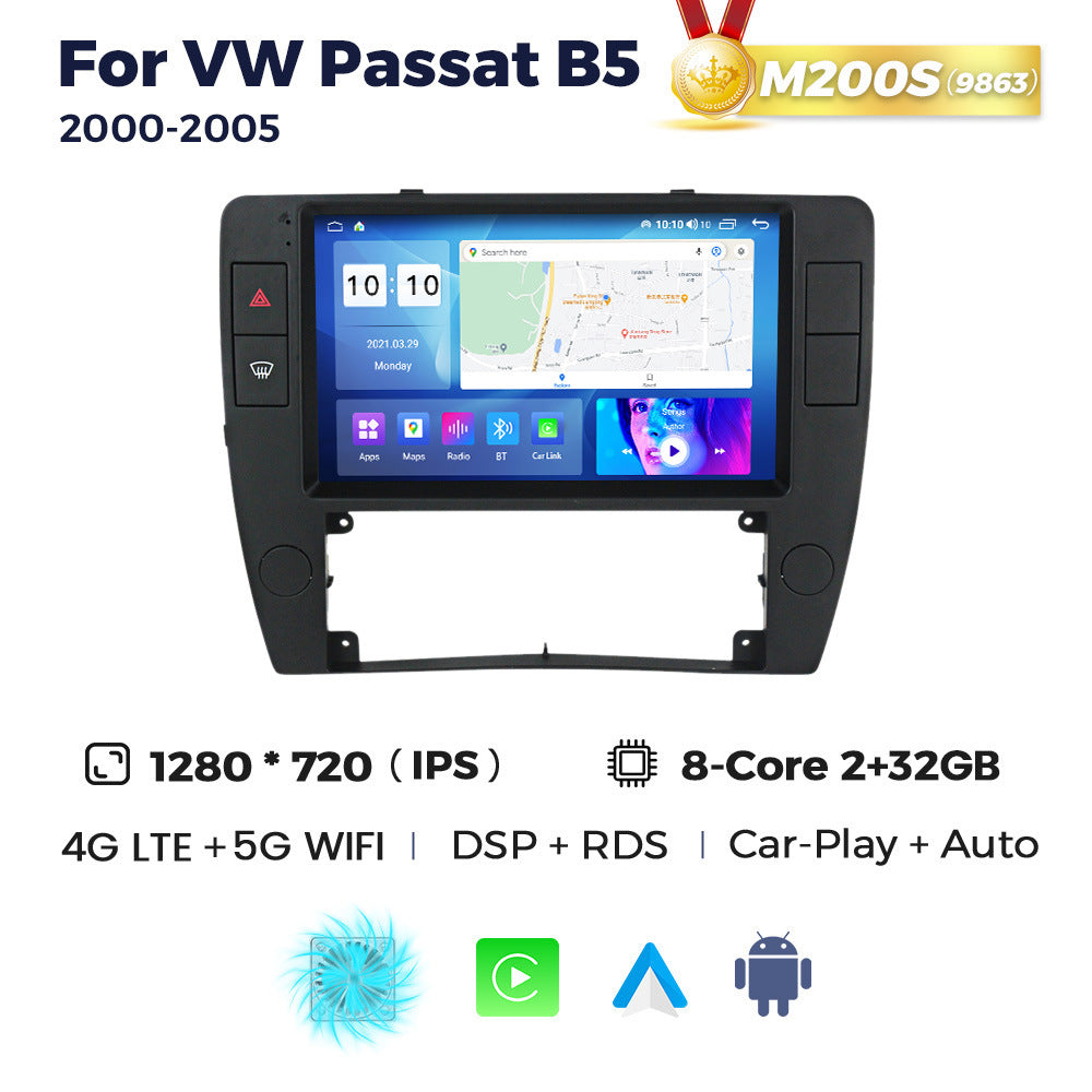 Applicable to Volkswagen VW Passat B5 2000-2005 Android large screen central control navigation Bluetooth Carplay