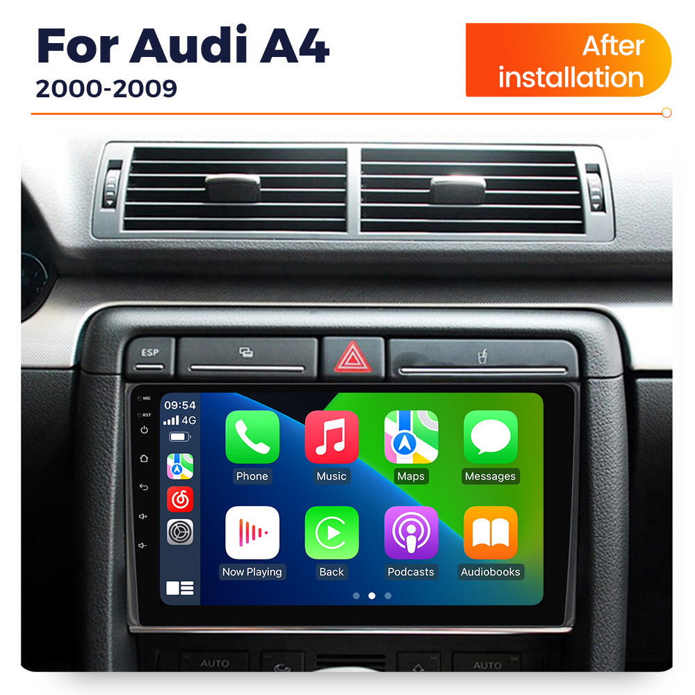 Suitable for 02-08 audi a4l/a4 audi a4 large screen android navigator car smart carplay