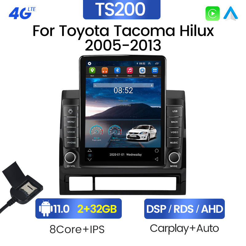 Suitable for toyota tacoma hilux toyota tacoma stone monument machine vertical screen android navigator