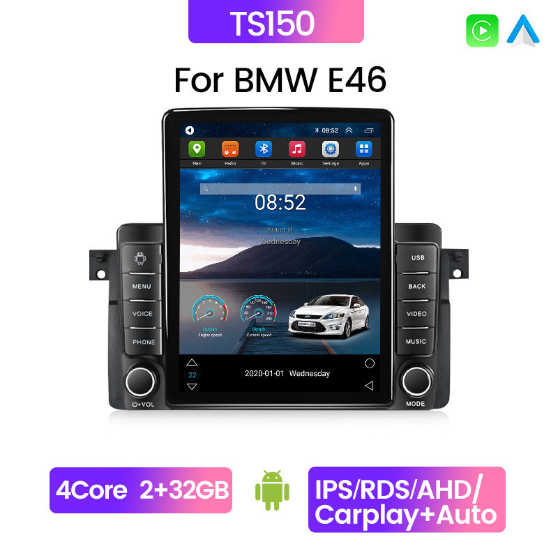 Suitable for bmw e46 99-05 m3 320i stone monument machine vertical screen car android navigator cross-border exclusive supply