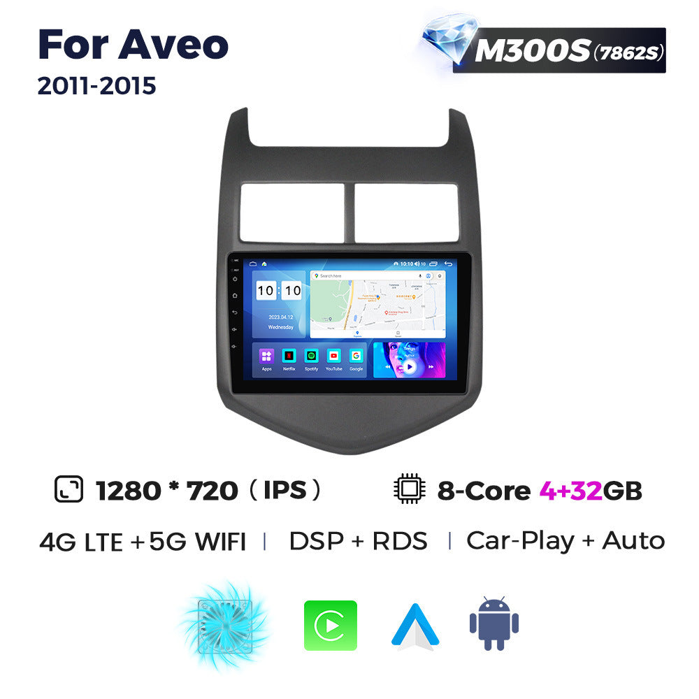 Suitable for 11-15 chevrolet aveo/aveo car large screen android navigator wireless carplay