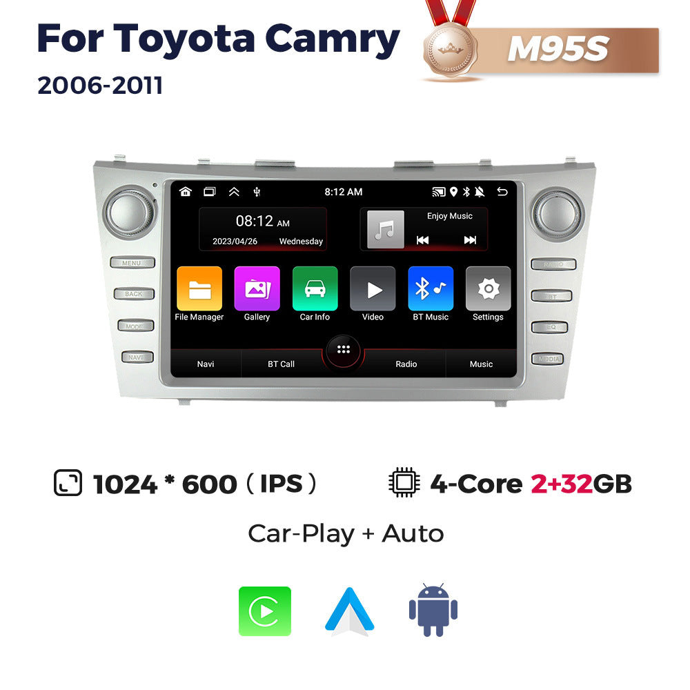 Suitable for 06-11 toyota camry car large screen android navigator carplay