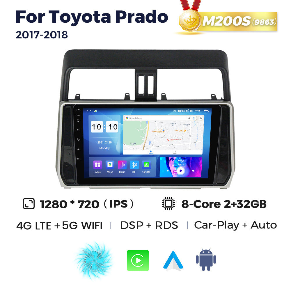 Suitable for toyota prado, land cruiser prado, car android head unit with carplay