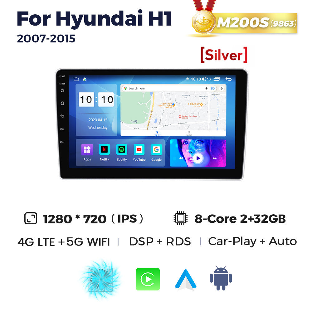 Suitable for hyundai h1 2007-2015 9inch hyundai h1 android car central control smart navigator