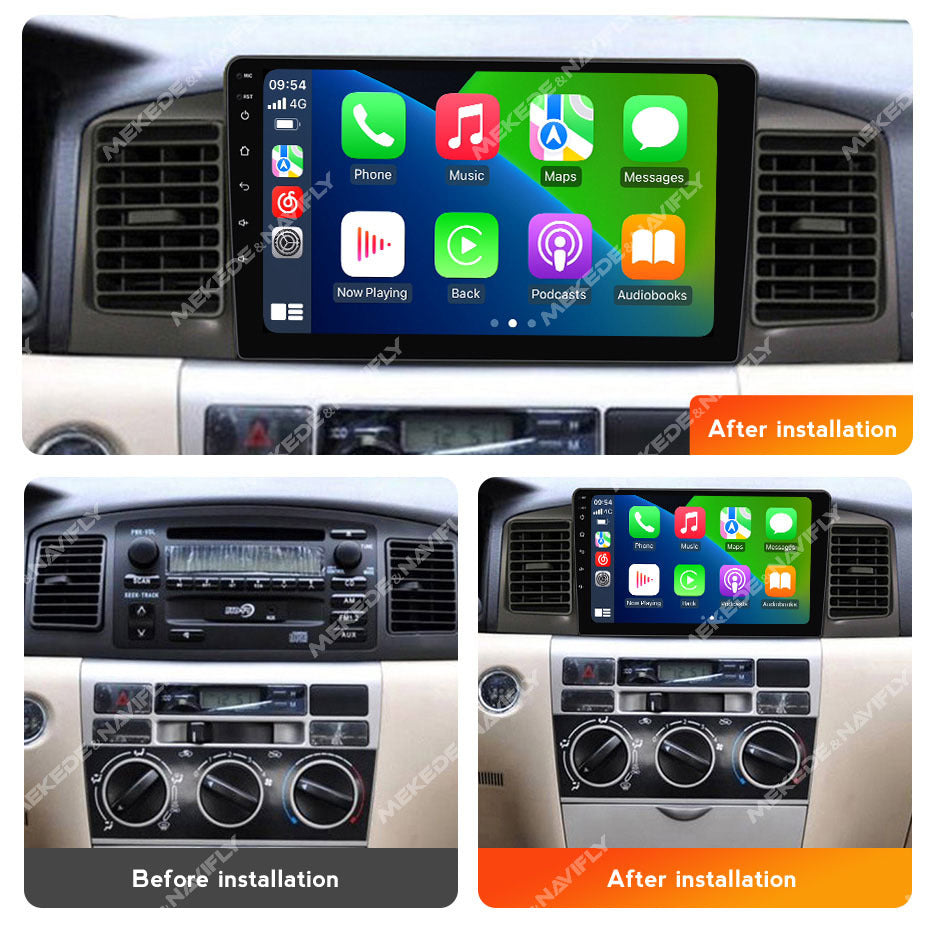 Suitable for toyota corolla car large screen android central control navigator carplay