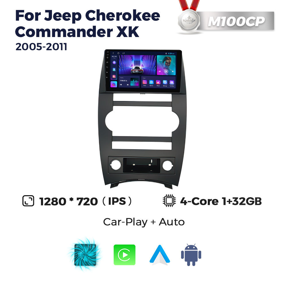 Applicable to Jeep Cherokee Commander XK 05-11 Android large screen central control navigation