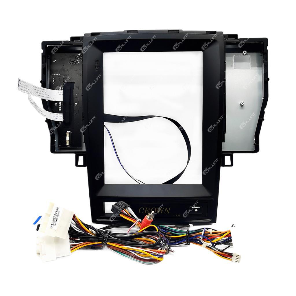 Suitable for toyota toyota crown crown 12 central control panel restoration car navigation frame versatile set frame