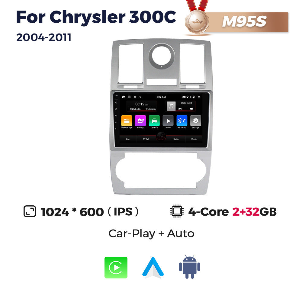 Suitable for chrysler 300c chrysler300c car android large screen navigator wireless carplay