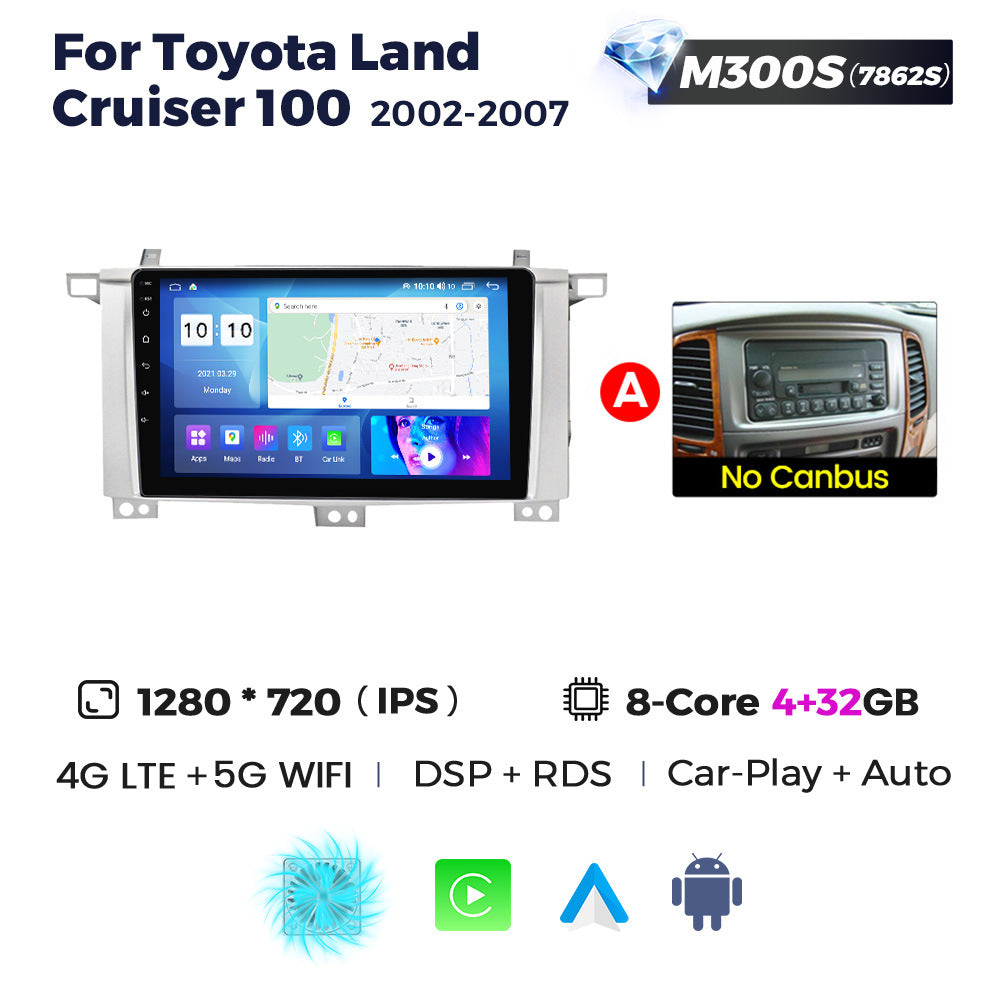 Suitable for toyota land cruiser 100 2002-2007 toyota land cruiser android navigator