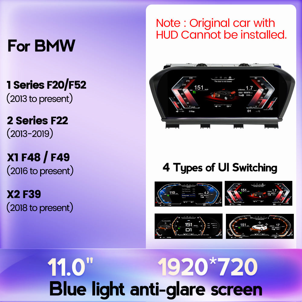 Suitable for bmw 1 series bmw f20 2 series f22 x1 f48x2 f39 lcd instrument display