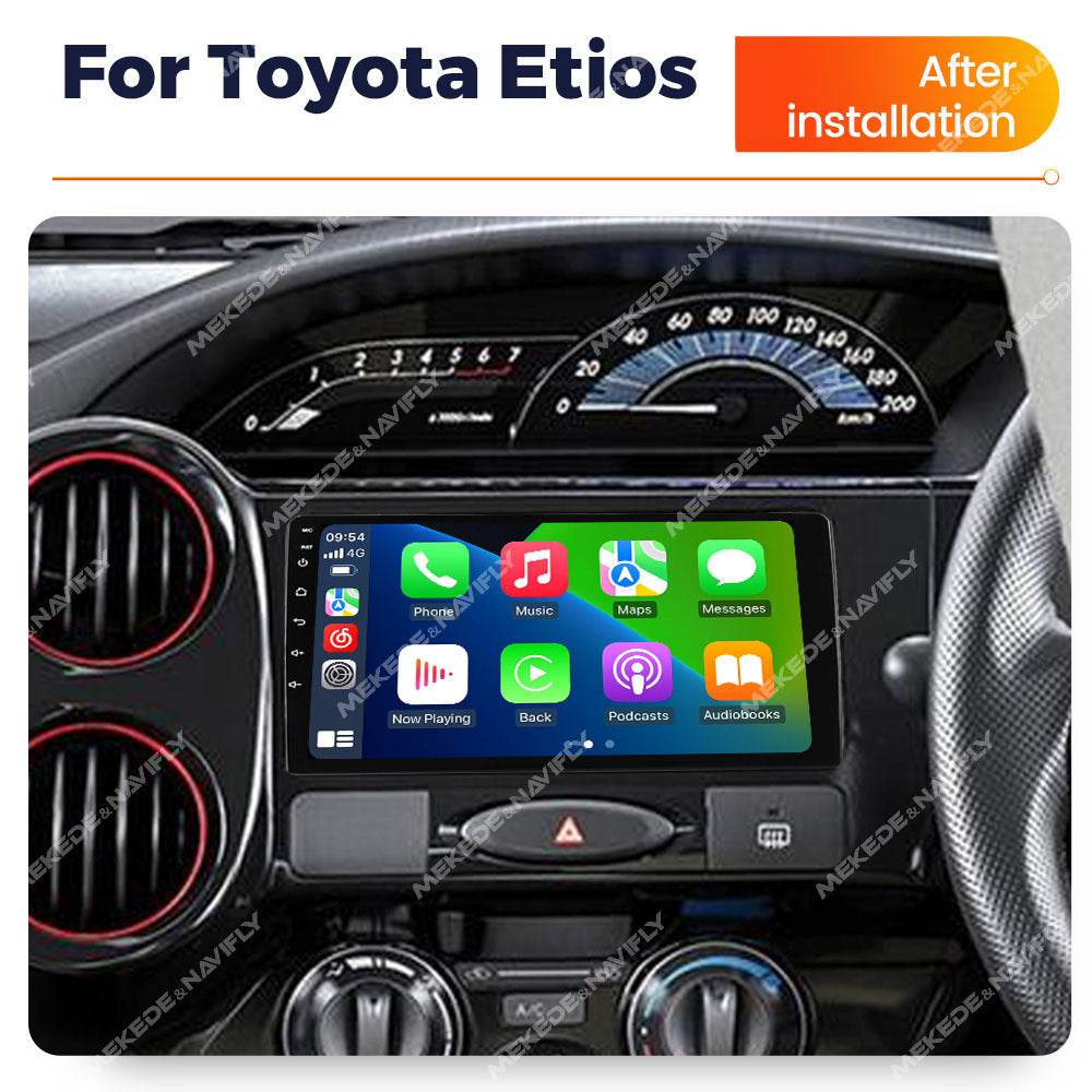 Suitable for toyota etios 2010-2023 toyota etios smart android car large screen navigator