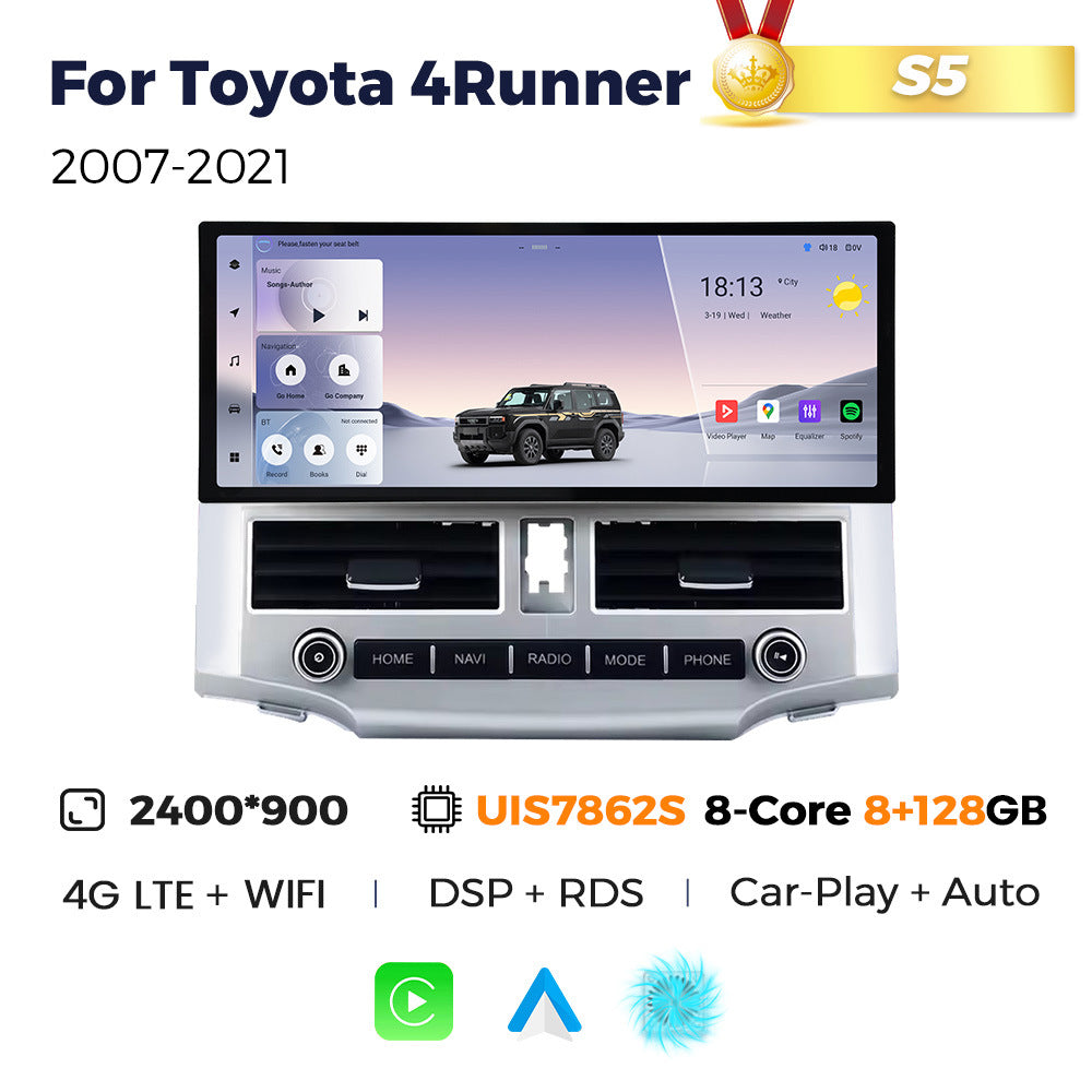 Suitable for toyota 4runner 2007-2021 toyota super 12.3" large screen android navigator