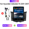 Suitable for hyundai veloster android navigation system with carplay (vertical screen, stone tablet style)