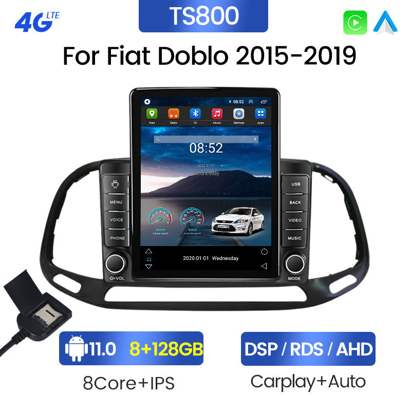 Suitable for fiat ducato jumper boxer 2006-2018 stone monument machine vertical screen android navigation