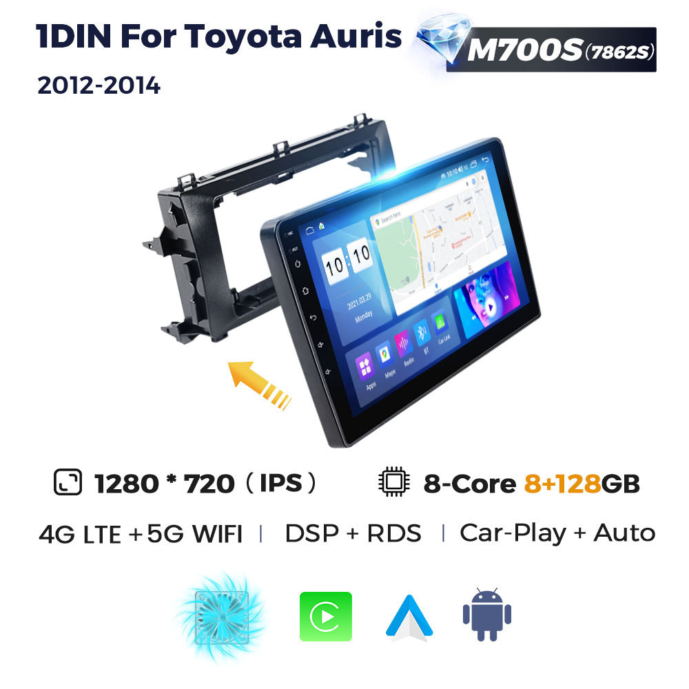 Suitable for 10inch_toyota auris 2012-2014 1din toyota auris android navigator