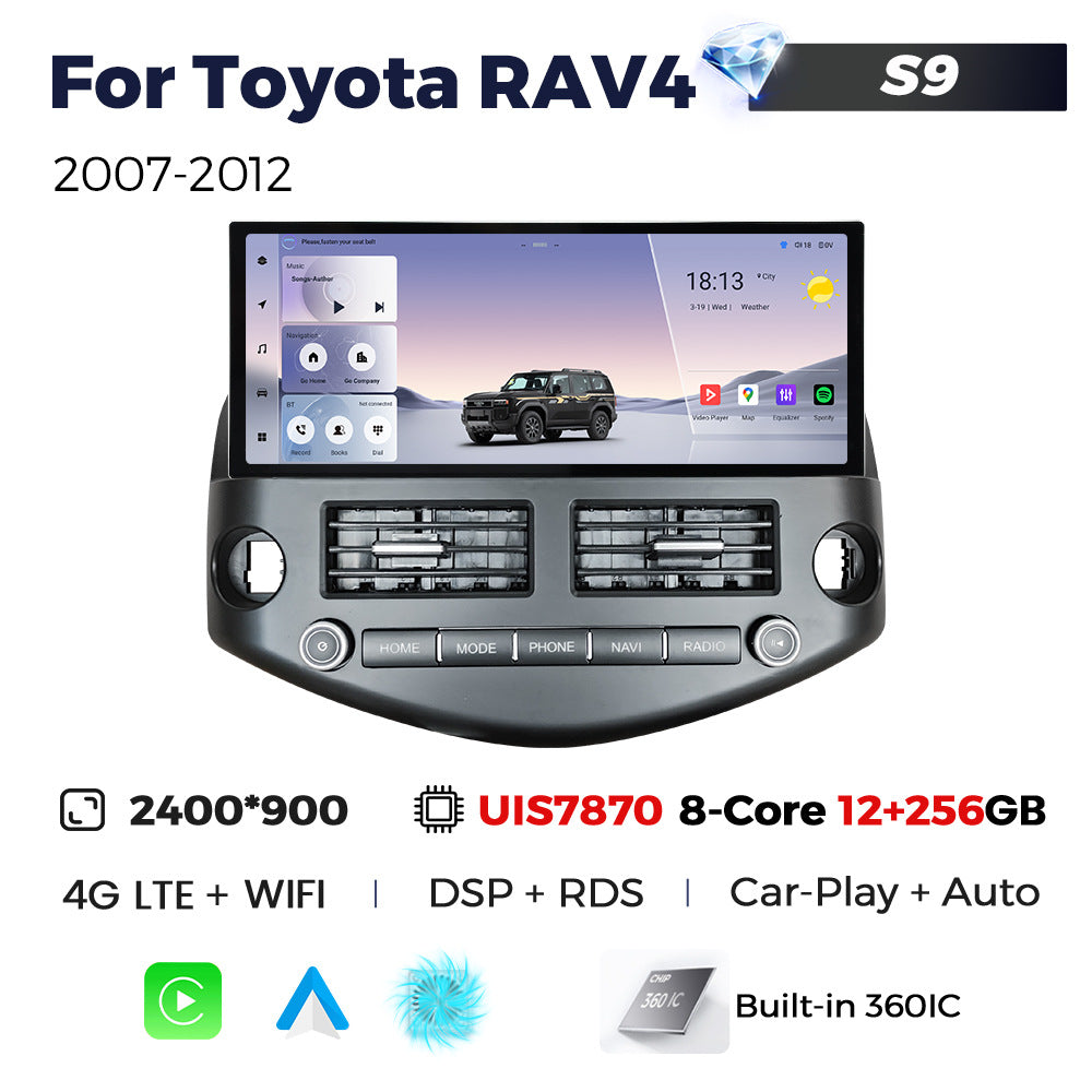 Suitable for toyota rav4 2007-2011 toyota tav4 12.3inch android vertical screen smart navigator