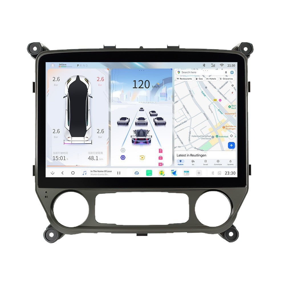 For chevrolet silverado gmc sierra 14-20 12" silverode private model navigation