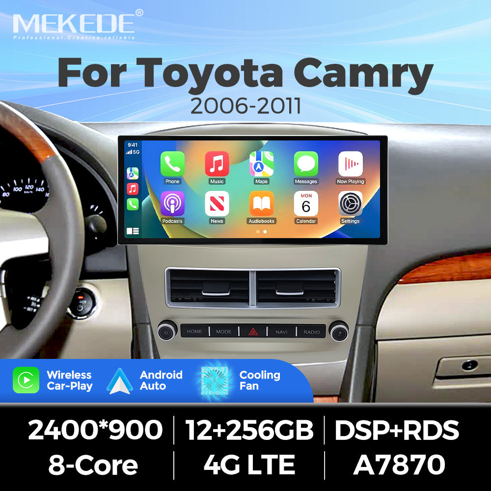 Suitable for toyota camry 2006-2011 toyota classic camry 12.3inch android vertical screen navigation