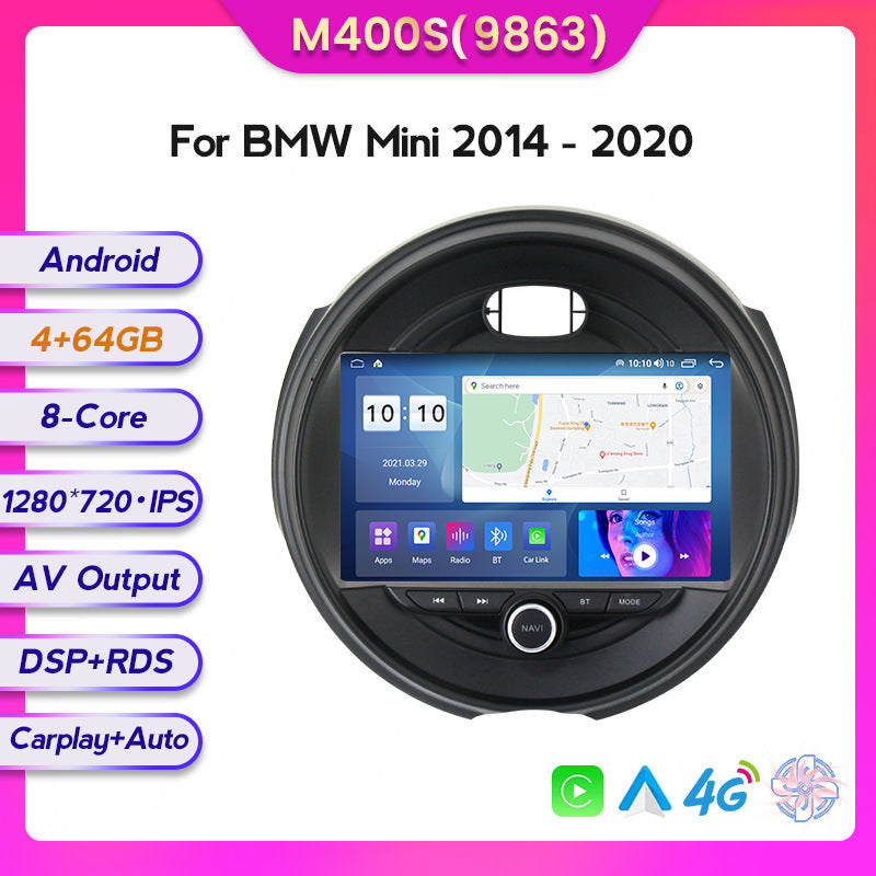 Suitable for bmw mini 14-20 bmw mini car android large screen navigator wireless carplay