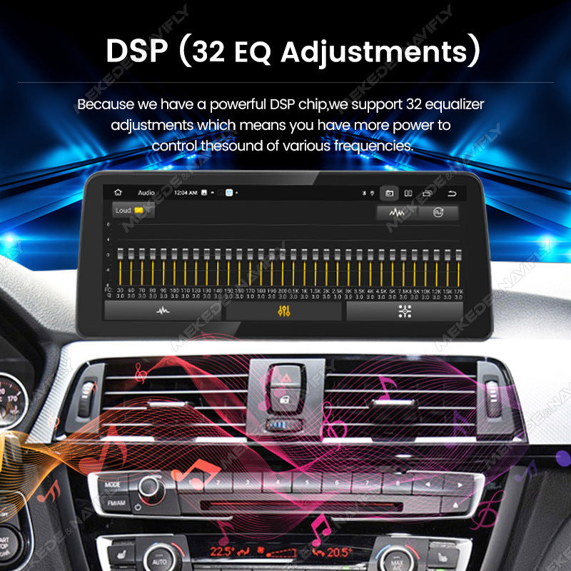 12.3-inch model compatible with BMW 3 Series 4 Series F30 Android central control large screen GPS navigation all-in-one with Bluetooth CarPlay