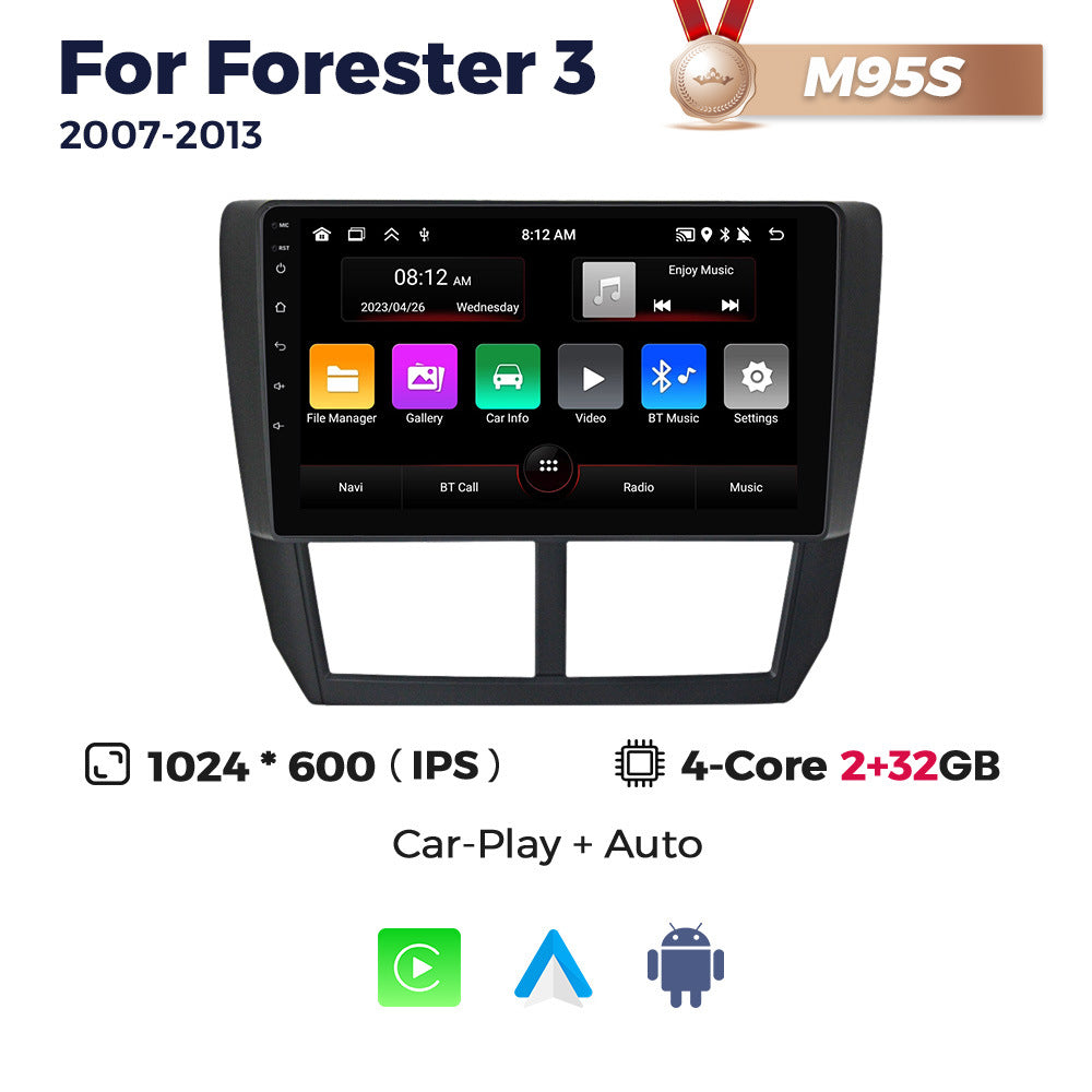Suitable for subaru forester 3 android car navigation wireless carplay