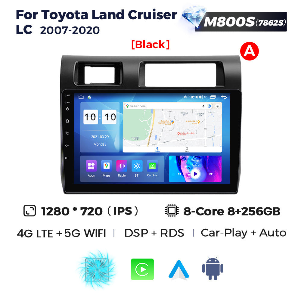 Suitable for toyota pickup truck toyota land cruiser lc70 79 series android navigator