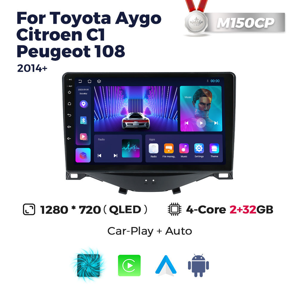 Suitable for toyota aygo peugeot 108 citroen c1 2014+ android car navigation