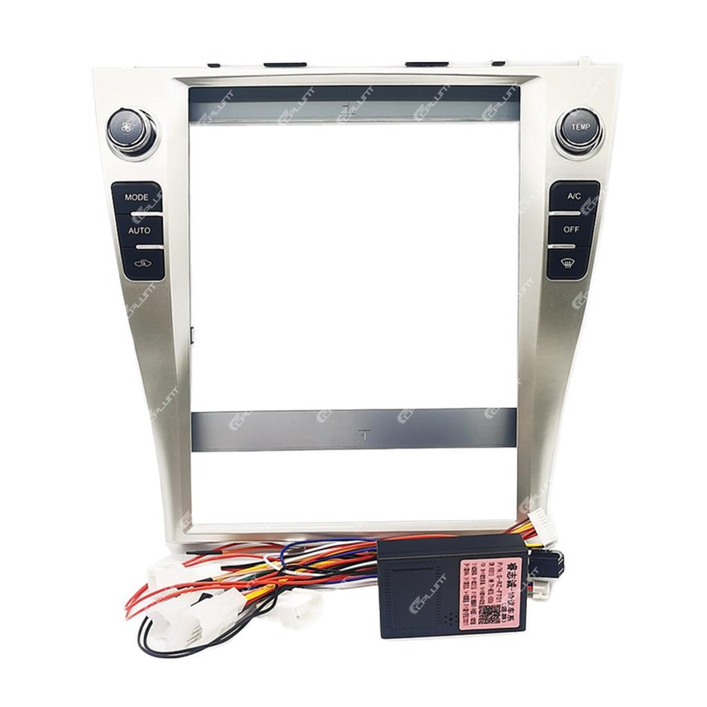 Car navigation frame with various frames suitable for toyota toyota camry camry central control dvd panel restoration