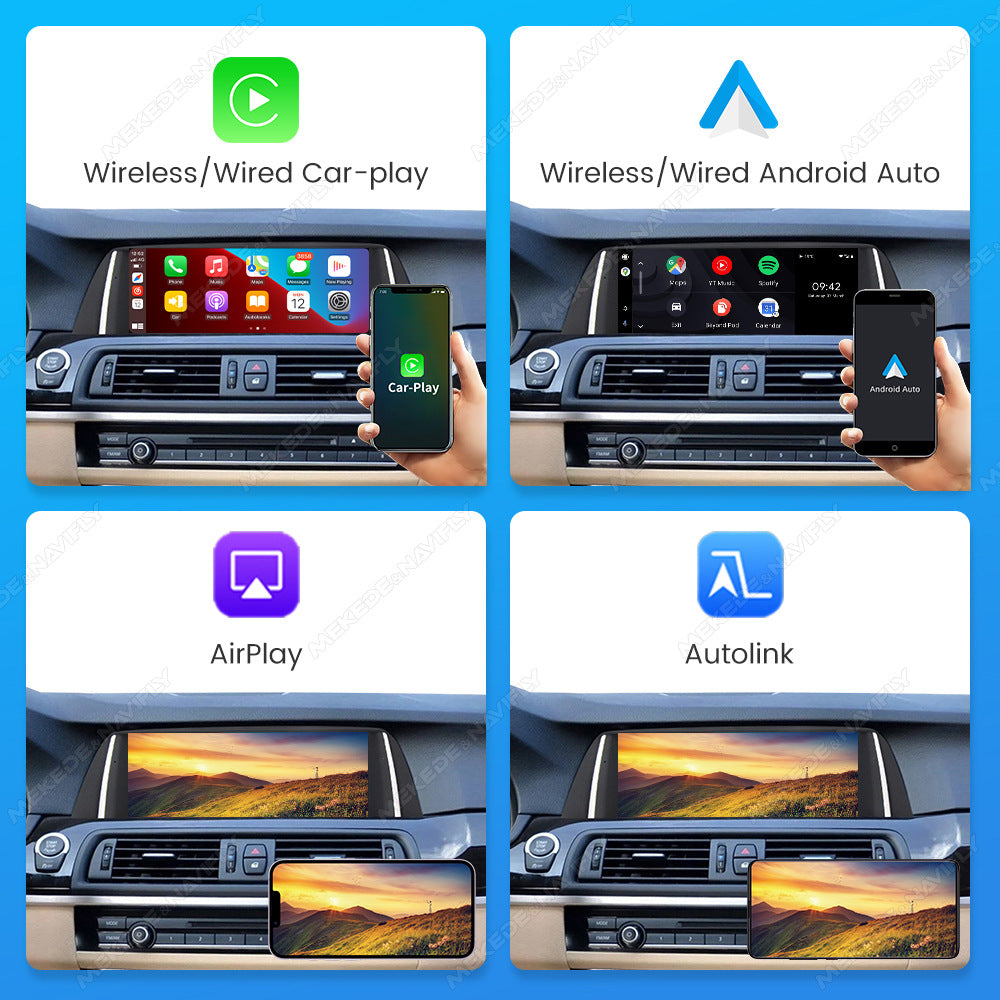 Suitable for bmw 5 series f10/f11 five series bmw 5 cic nbt linux wireless craplay