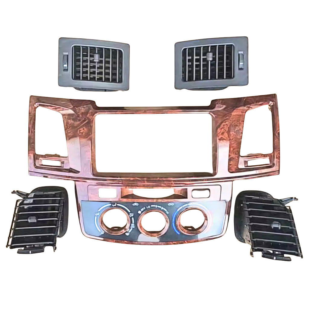 Suitable for toyota 2008-2014 hilux air conditioning outlet side panel navigation surface frame vigo 2026