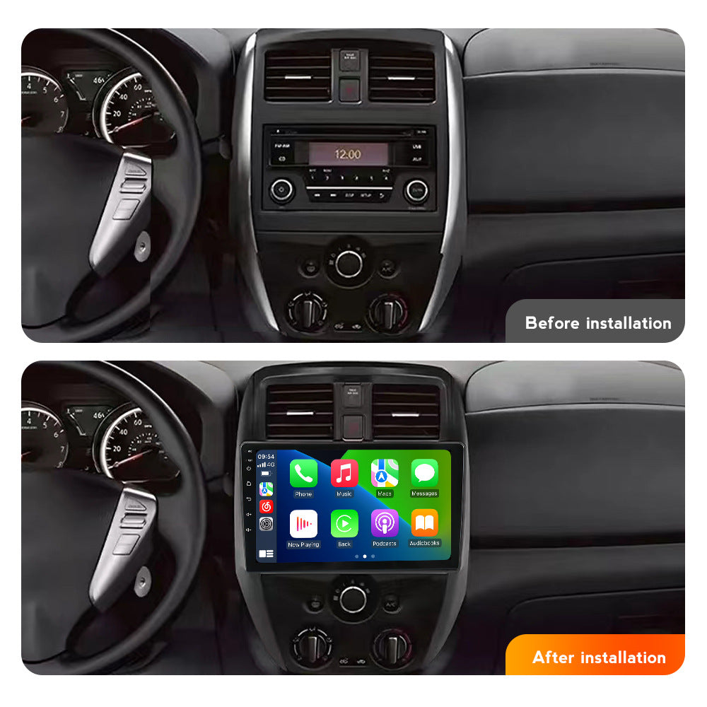 Suitable for nissan versa sedan 2015-2019 dual-hole nissan sunny car android navigator