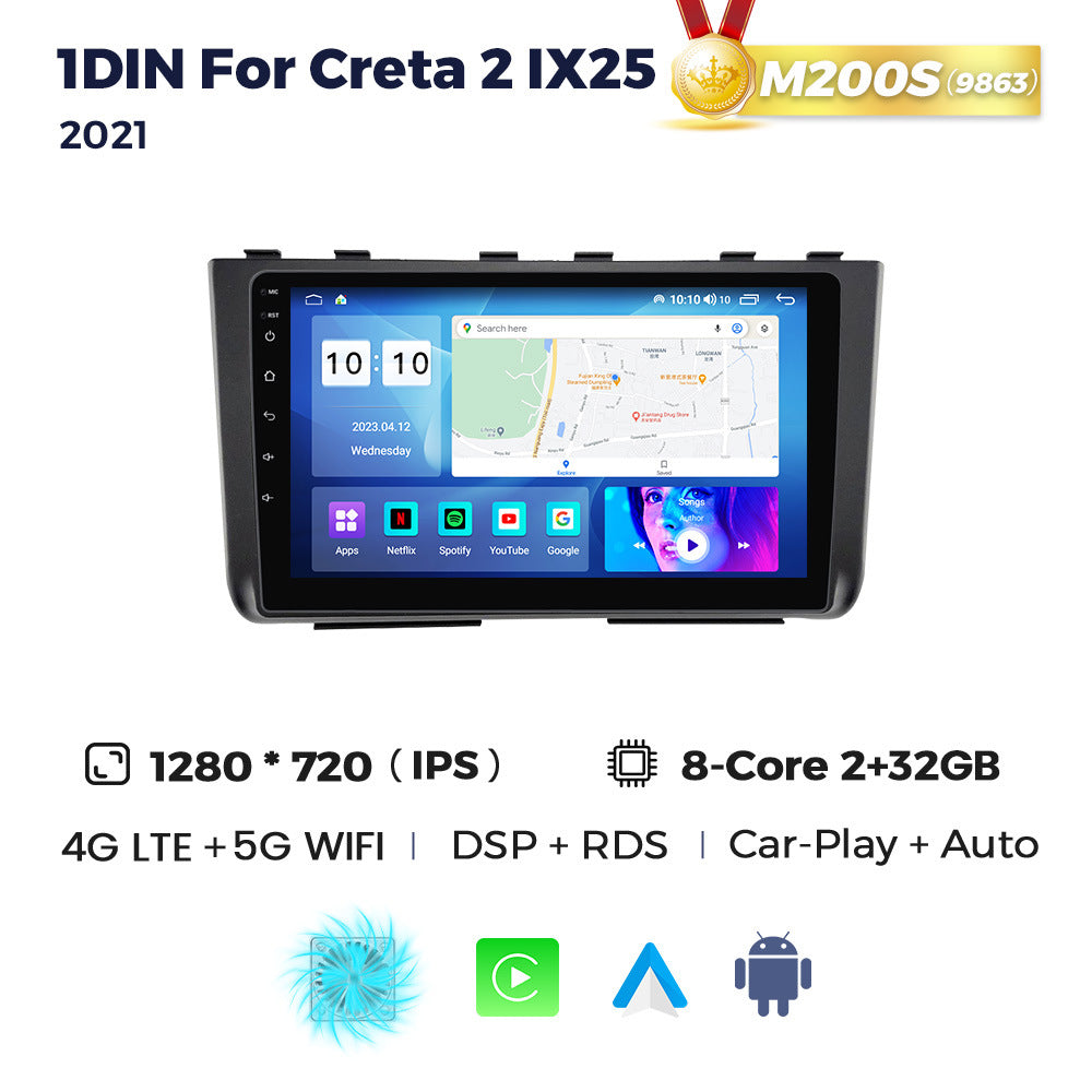 Suitable for modern Caeta 2 IX25 2021 Android large screen central control navigation radio 8 + 256G