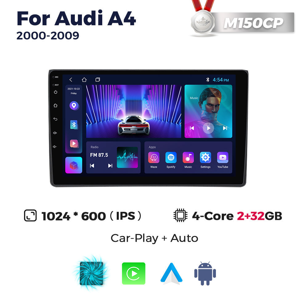 Suitable for 02-08 audi a4l/a4 audi a4 large screen android navigator car smart carplay